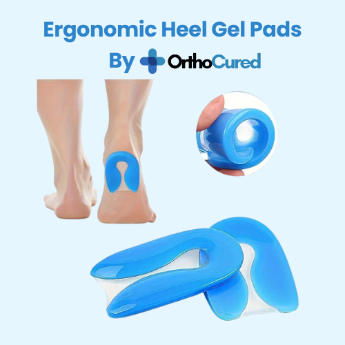 OrthoCured™ Ergonomic Heel Gel Pads